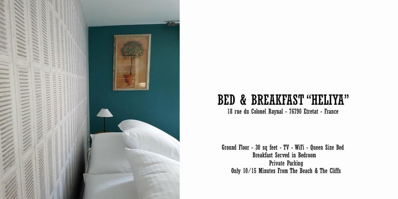 Chambre D'Hotes Heliya Étretat Eksteriør bilde